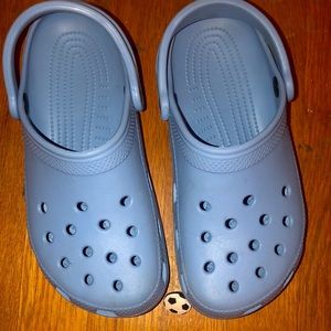 NEW LIGHT BLUE CROCS
